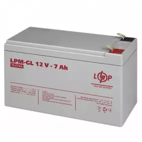 Акумуляторна батарея LogicPower 12V 7AH (LPM-GL 12 - 7 AH)