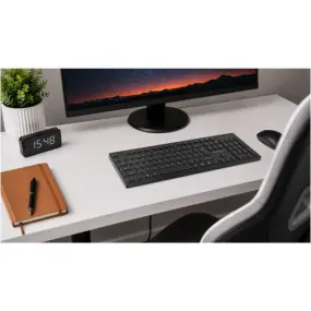 Клавиатура беспроводная REAL-EL RK-725W Black