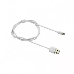 Кабель Canyon USB - Lightning 1м, White (CNS-MFICAB01W)