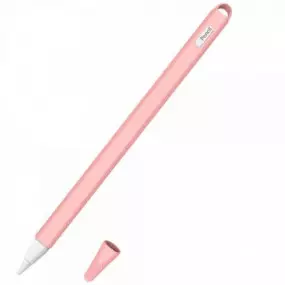 Чохол Goojodoq Hybrid Ear TPU для стілуса Apple Pencil 2 Pink (4001055094286P)