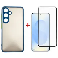 Чeхол-накладка Dengos Matt для Samsung Galaxy S25 SM-S931 Blue (DG-KM-142)