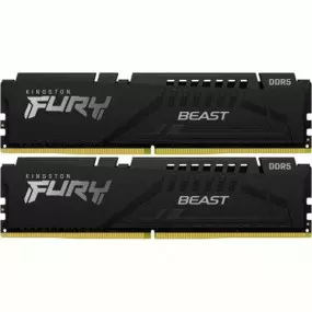 Модуль памяти DDR5 2x32GB/6000 Kingston Fury Beast Black (KF560C40BBK2-64)