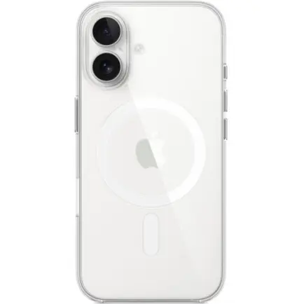 Чохол-накладка Apple Clear Case with MagSafe для Apple iPhone 16 Transparent (MA6A4)