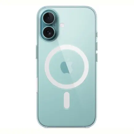 Чохол-накладка Apple Clear Case with MagSafe для Apple iPhone 16 Transparent (MA6A4)