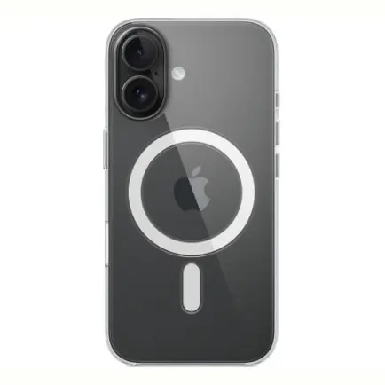 Чохол-накладка Apple Clear Case with MagSafe для Apple iPhone 16 Transparent (MA6A4)