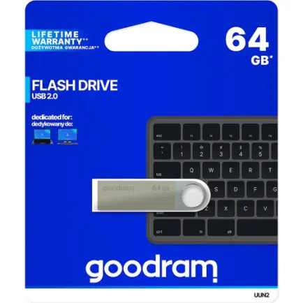 Флеш-накопичувач USB2.0 64GB Goodram UUN2 (Unity)