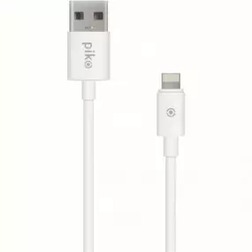 Кабель Piko CB-UL11 USB-Lightning 1.2м White (1283126496165)