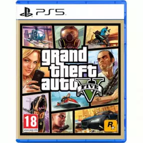 Игра Grand Theft Auto V для PlayStation 5, Russian Subtitles, Blu-Ray диск (5026555431842)