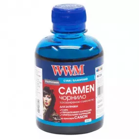 Чернила WWM Universal Carmen для Сanon серий PIXMA iP/iX/MP/MX/MG Cyan (CU/C)