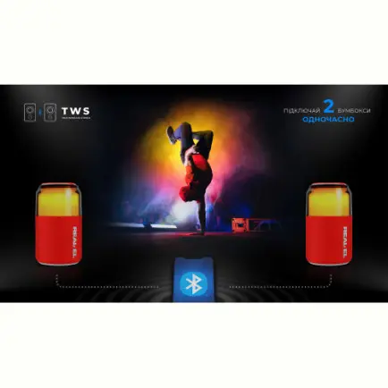 Акустична система REAL-EL X-705 Red