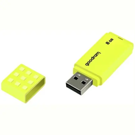 Флеш-накопичувач USB2.0  8GB Goodram UME2 Yellow (UME2-0080Y0R11)
