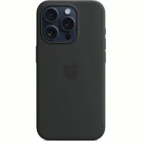 Чохол-накладка Apple Silicone Case with MagSafe для Apple iPhone 15 Pro Black (M..