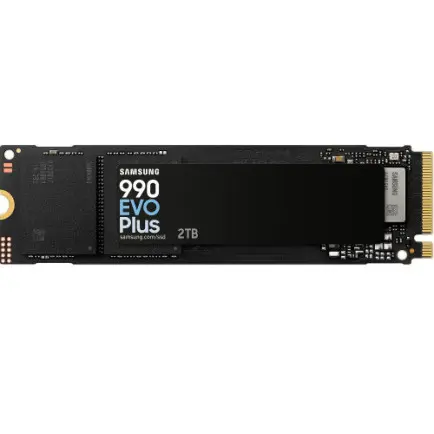 Накопитель SSD  2ТB Samsung 990 EVO Plus M.2 2280 PCIe 5.0 x2 NVMe V-NAND TLC (MZ-V9S2T0BW)