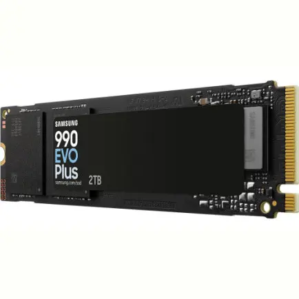 Накопитель SSD  2ТB Samsung 990 EVO Plus M.2 2280 PCIe 5.0 x2 NVMe V-NAND TLC (MZ-V9S2T0BW)