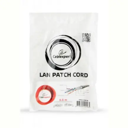 Патч-корд FTP Cablexpert (PP6-1M/W)