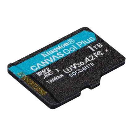 Карта памяти MicroSDXC 1TB UHS-I/U3 Class 10 Kingston Canvas Go! Plus R200/W160MB/s (SDCG4/1TBSP)