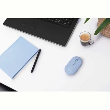 Мышь беспроводная Trust Puck Rechargeable Blue (24126)