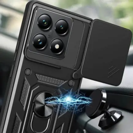 Чeхол-накладка BeCover Military для Xiaomi 14T Black (712559)