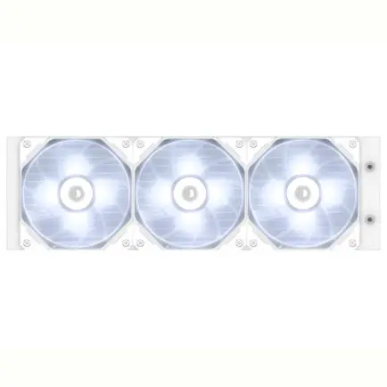 Система водяного охлаждения ID-Cooling Dashflow 360 Basic White, Intel: LGA2066/2011/1700/1200/1151/1150/1155/1156, AMD: AM5/AM4, 397х120х27 мм
