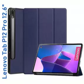 Чехол-книжка BeCover Smart для Lenovo Tab P12 Pro TB-Q706F Deep Blue (708321)