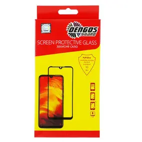 Защитное стекло Dengos для Samsung Galaxy A37 SM-A376 Black Full Glue (TGFG-433)