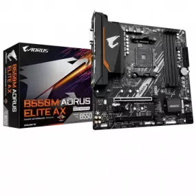 Материнська плата Gigabyte B550M Aorus Elite AX Socket AM4