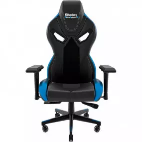 Крісло для геймерів Sandberg Voodoo Gaming Chair Black/Blue (640-82)