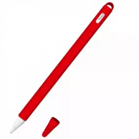 Чехол TPU Goojodoq Hybrid Ear для стилуса Apple Pencil 2 Red тех.пак (4001055094286R)