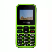 Мобільний телефон Sigma mobile Comfort 50 Hit 2020 Dual Sim Green (4827798120941..