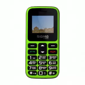 Мобільний телефон Sigma mobile Comfort 50 Hit 2020 Dual Sim Green (4827798120941)