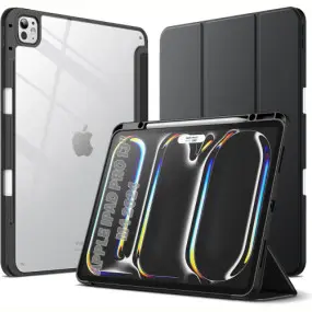 Чeхол-книжка BeCover Soft Edge TPU с креплением Apple Pencil для Apple iPad Pro 13" M4 2024 Black (711717)