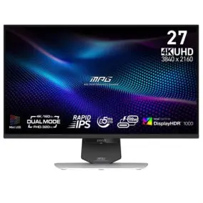 Монітор MSI 27" MPG 274URDFW E16M IPS White 320Hz