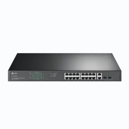Коммутатор TP-Link TL-SG1218MP (16xGE PoE+, 2xGE, 2xGE/SFP, PoE Max 250W)