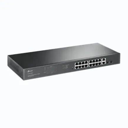 Коммутатор TP-Link TL-SG1218MP (16xGE PoE+, 2xGE, 2xGE/SFP, PoE Max 250W)