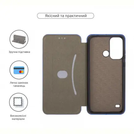 Чехол-книжка Armorstandart G-Case для ZTE Blade A53 Blue (ARM68855)