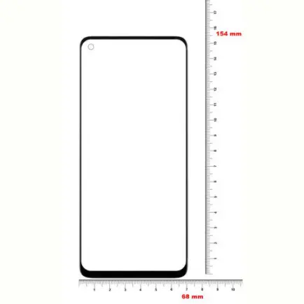 Защитное стекло BeCover для Oppo A74 4G Black (706656)