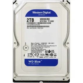 Накопитель HDD SATA 2.0TB WD Blue 7200rpm 256MB (WD20EZBX)