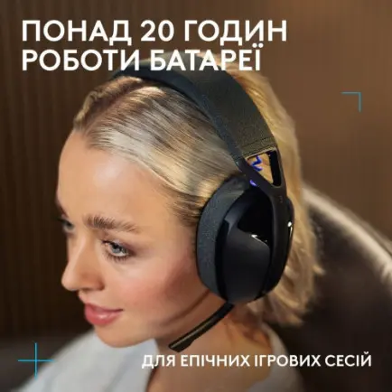 Гарнітура Logitech G321 Lightspeed Black (981-001563)