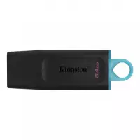 Флеш-накопичувач USB3.2 64GB Kingston DataTraveler Exodia Black/Teal (DTX/64GB)