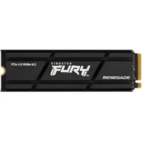 Накопитель SSD 2TB Kingston Fury Renegade with Heatsink M.2 2280 PCIe 4.0 x4 NVMe 3D TLC (SFYRDK/2000G)