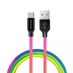 Кабель ColorWay USB - USB Type-C (M/M)