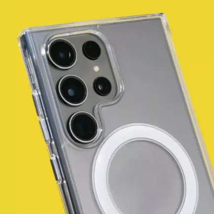 Чeхол-накладка Wave Clear Case (PC+TPU)