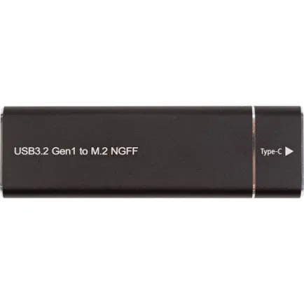 Зовнішня кишеня PowerPlant для SSD M.2 SATA USB3.2 (HC380305)