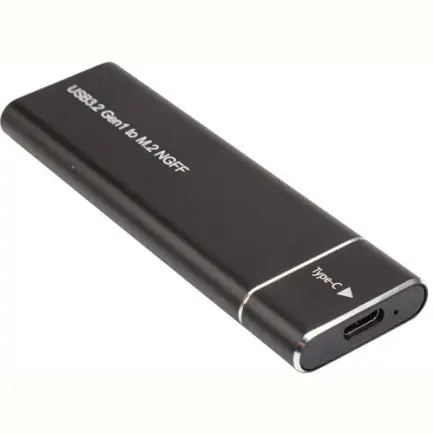 Зовнішня кишеня PowerPlant для SSD M.2 SATA USB3.2 (HC380305)