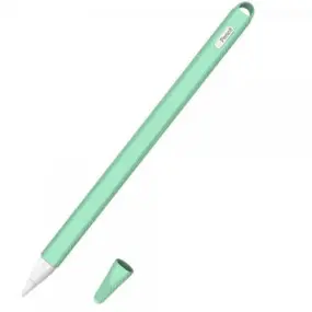 Чехол Goojodoq Hybrid Ear TPU для стилуса Apple Pencil 2 Light/Green (4001055094286LG)