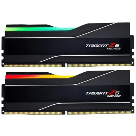 Модуль пам`ятi DDR5 2x16GB/6000 G.Skill Trident Z5 Neo RGB Black (F5-6000J2836G16GX2-TZ5NR)