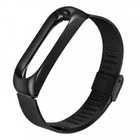 Ремешок BeCover Metal для Xiaomi Mi Band 4/3 Black (704651)