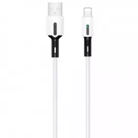 Кабель Usams US-SJ456 USB - Lightning, 2 м, White (SJ456USB01)
