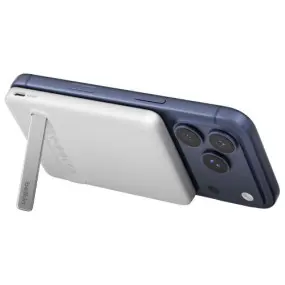 Универсальная мобильная батарея Belkin Magnetic Kickstand 5000mAh 20W White (BPD011HQWH)
