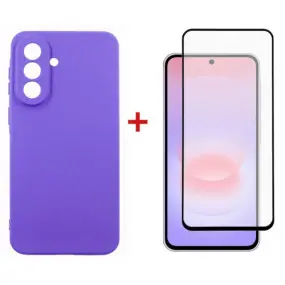 Чохол-накладка Dengos Carbon для Samsung Galaxy A37 5G SM-A376 Violet (DG-KM-201)